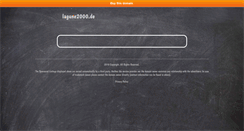 Desktop Screenshot of lagune2000.de